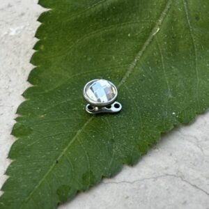 1pz microdermal 6mm base y piedra aq