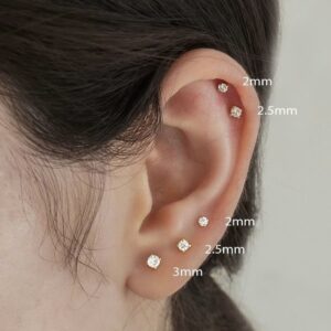 piercing zirconia redonda