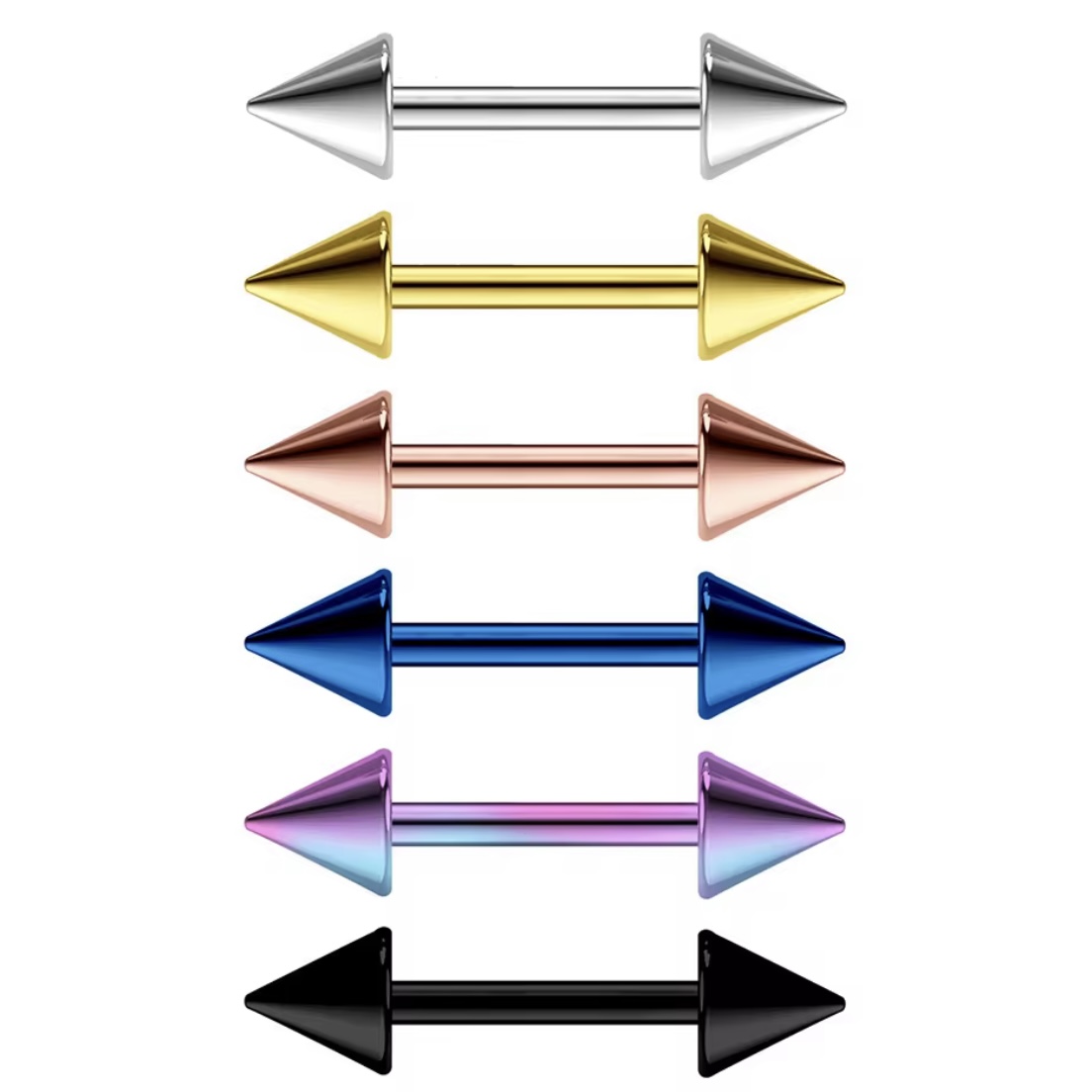 Barbell Recto Cono 14g