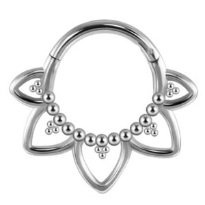 Argolla Mandala Plateada