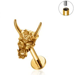 Piercing Hannya Titanio 16g