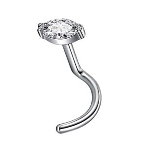 Gota Piercing de Nariz 20g