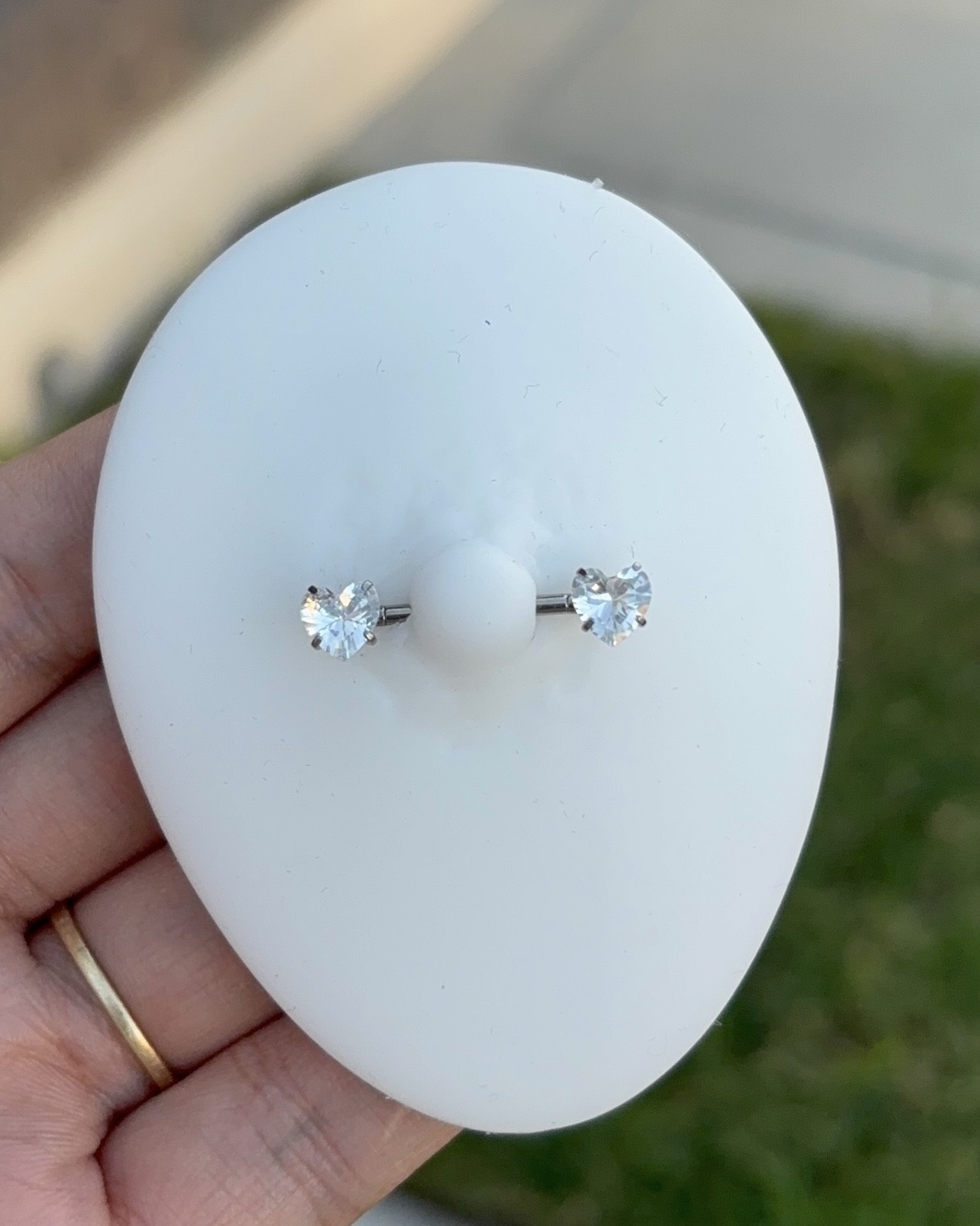 Piercing Zirconia Corazon Titanio