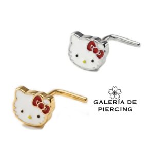 Piercing Nariz Hello Kitty