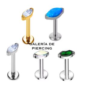 Marquesita Piercing Titanio 16g