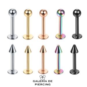 Labret Basico Acero Quirurgico 16g